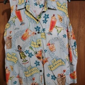 Big Dogs Tropical Print Shirt